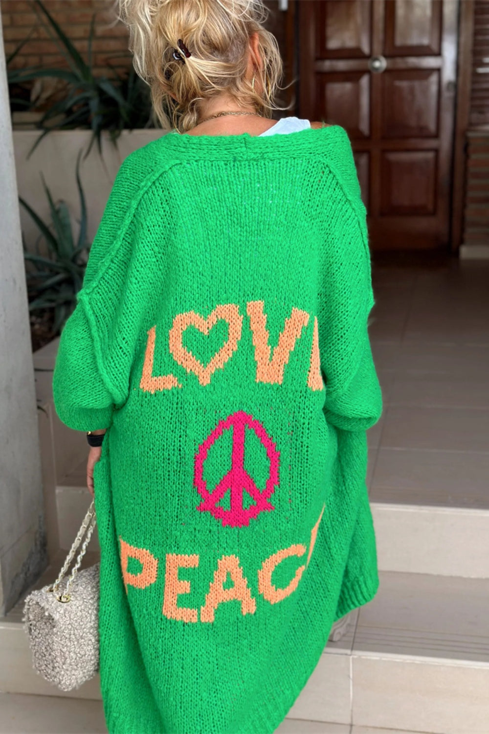 Love and Peace✌ Long Sleeve Cardigan