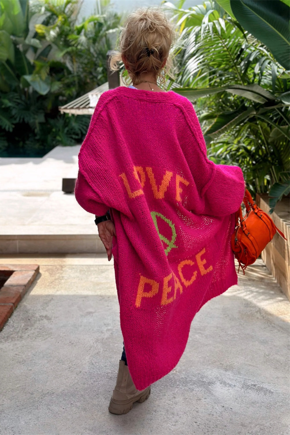 Love and Peace✌ Long Sleeve Cardigan