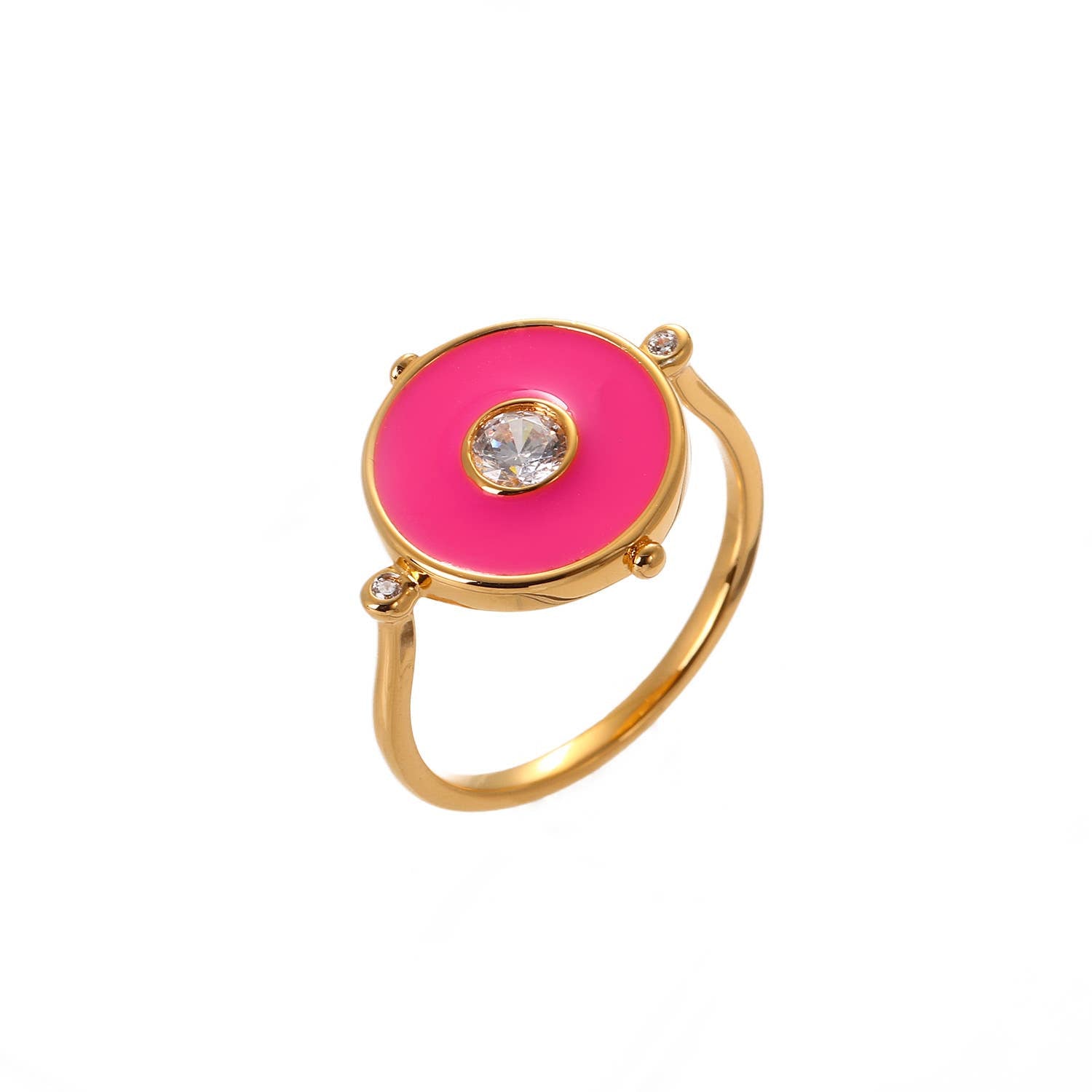 Lucienne Pink Statement Ring Statement New Orleans