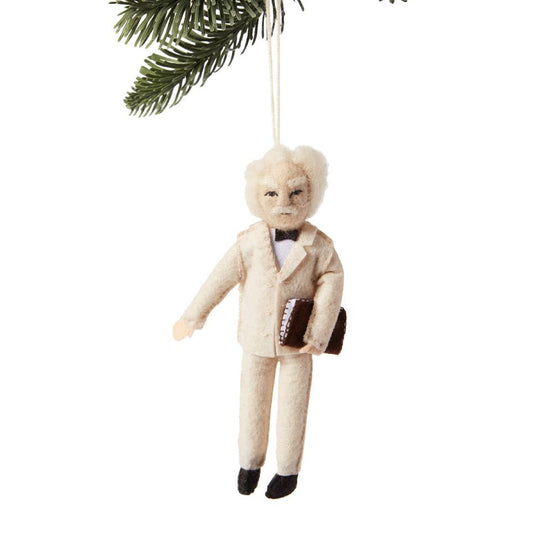 Mark Twain Handmade Ornament Statement New Orleans