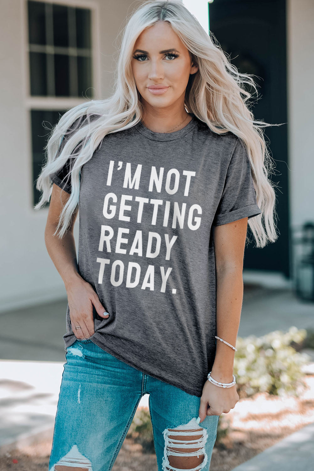 Not Today Graphic Tee Statement New Orleans