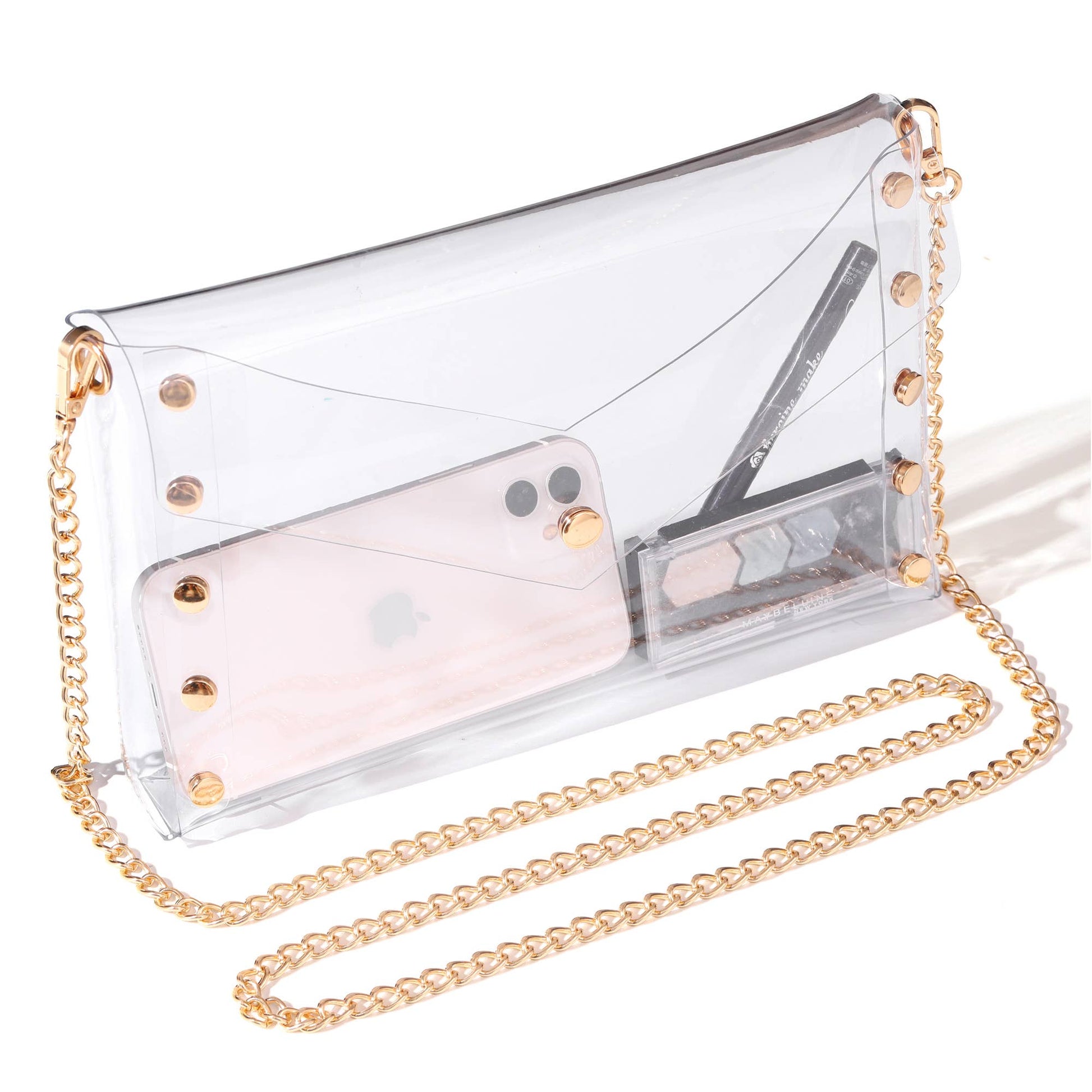 Selena Clear Stadium Handbag Statement New Orleans