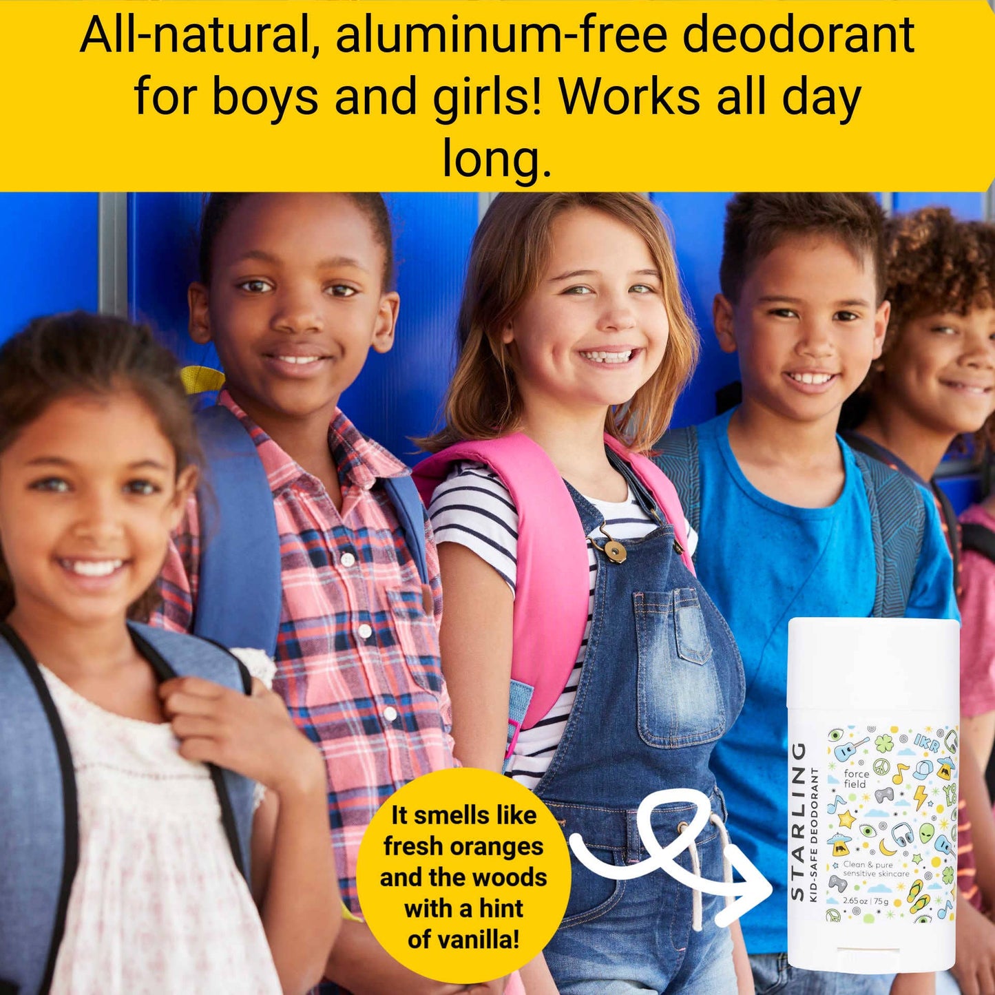 Force Field Kid's Aluminum Free Deodorant