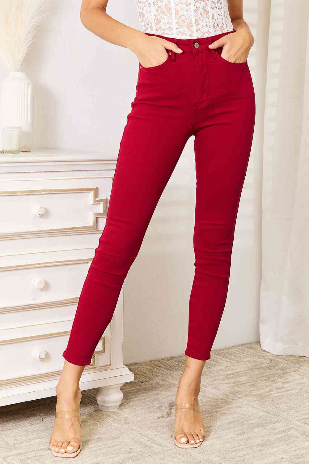 Judy Blue Scarlet High Waist Tummy Control Skinny Jeans