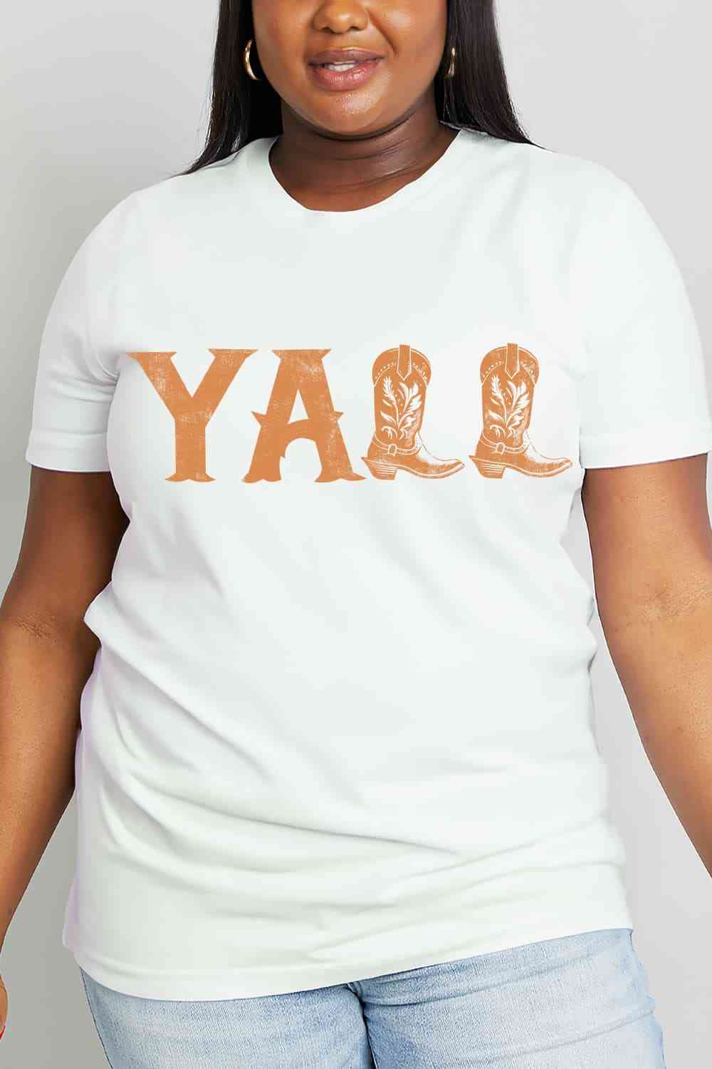 Y'all Graphic Cotton Tee