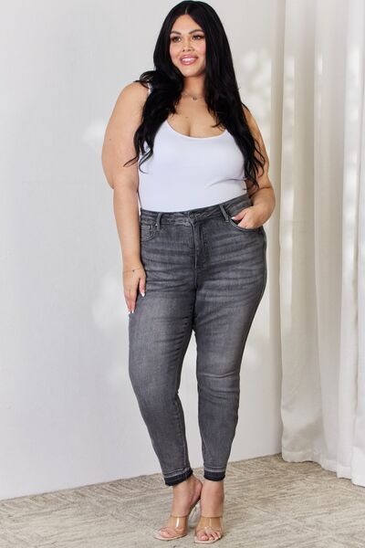 Judy Blue Sizes 0 - 24W Chic Tummy Control Skinny Jeans